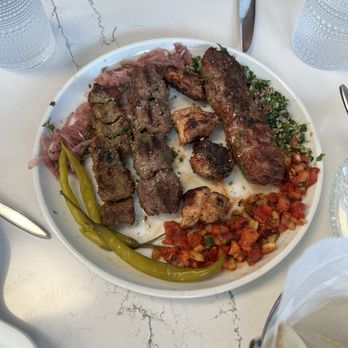 Zaytinya - Kebab Platter - Greek Near Me - Washington, DC, District of Columbia