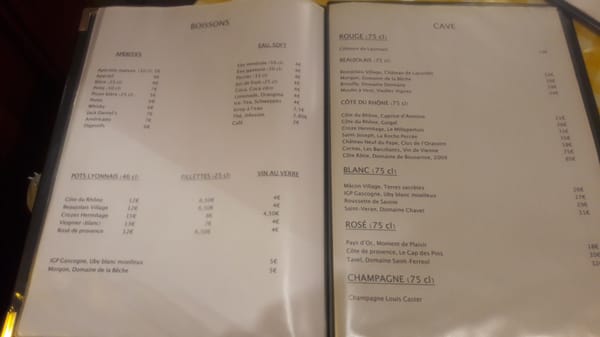 Menu photo 7 Les Ventres Jaunes Lyon, 69