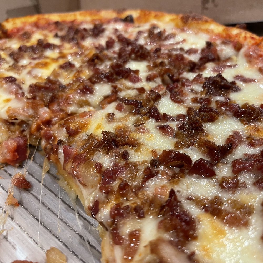 El Monte Pizza Co - Medium bacon bits. - Pizza Near Me - El Monte, California El Monte Pizza Co - Medium bacon bits. - Pizza Near Me - El Monte, California