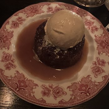 Wm Farmer & Sons - Sticky toffee pudding with cinnamon ice cream (so delicious!!!) - New American Near Me - Hudson, New York Wm Farmer & Sons - Sticky toffee pudding with cinnamon ice cream (so delicious!!!) - New American Near Me - Hudson, New York