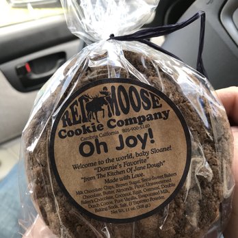 Red Moose Cookie - Desserts Near Me - Cambria, California