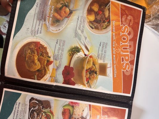 Menu photo 1 El Caracol Café Vancouver, BC Menu photo 1 El Caracol Café Vancouver, BC