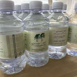 They provide water. I know it say Cypress Lawn