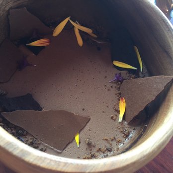 Sierra Mar - Chocolate mousse - New American Near Me - Big Sur, California Sierra Mar - Chocolate mousse - New American Near Me - Big Sur, California