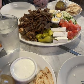 Pete's Central One Restaurant - Greek platter - Greek Near Me - Denver, Colorado
