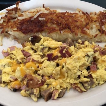 Russell's - Meat lover scramble - American Near Me - Pasadena, California Russell's - Meat lover scramble - American Near Me - Pasadena, California