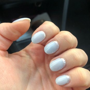 Pink & White Nails - Dip manicure with gel reverse french. - Hair Removal Near Me - Denver, Colorado Pink & White Nails - Dip manicure with gel reverse french. - Hair Removal Near Me - Denver, Colorado
