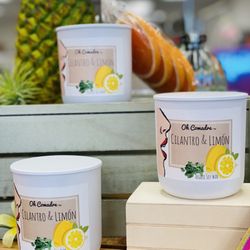 Oh Comadre Candles - Cilantro  and Limón Candles