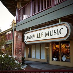 Exterior outside entrance of Danville Music - guitar store - Danville, California Exterior outside entrance of Danville Music - guitar store - Danville, California
