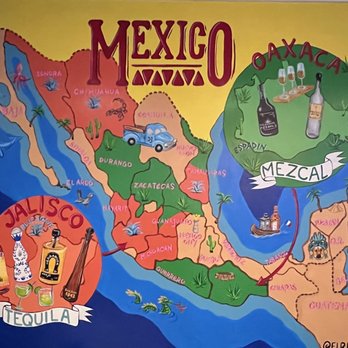 El Rincon Mexican Kitchen & Tequila Bar - Addison Circle - The mural - Mexican Near Me - Addison, Texas