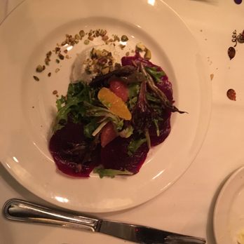 The Capital Grille - Beet salad. Terrible photog skills. I'm too excited. - Steakhouses Near Me - Mclean, Virginia The Capital Grille - Beet salad. Terrible photog skills. I'm too excited. - Steakhouses Near Me - Mclean, Virginia