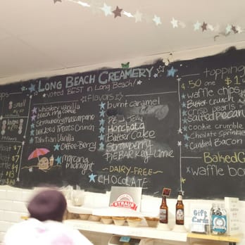 Long Beach Creamery - Menu - Ice Cream & Frozen Yogurt Near Me - Long Beach, California Long Beach Creamery - Menu - Ice Cream & Frozen Yogurt Near Me - Long Beach, California