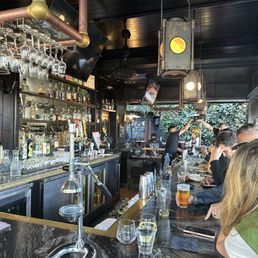 Cool Victorian era bar feel