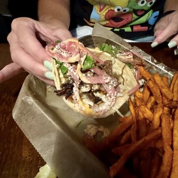 Mews Tavern - Brisket tacos - American Near Me - Wakefield, Rhode Island Mews Tavern - Brisket tacos - American Near Me - Wakefield, Rhode Island