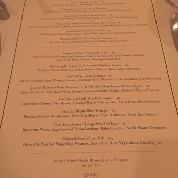 Cafe Dupont - New American Near Me - Birmingham, Alabama