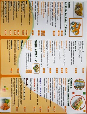 Menu photo 1 Golden Roll Sushi Kennewick, WA Menu photo 1 Golden Roll Sushi Kennewick, WA