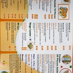Golden Roll Sushi - Our sushi Menu