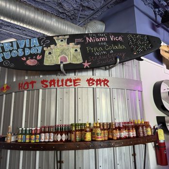 Mex 1 Coastal Cantina - So many sauce! - Mexican Near Me - Charleston, South Carolina Mex 1 Coastal Cantina - So many sauce! - Mexican Near Me - Charleston, South Carolina