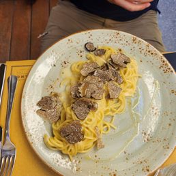 Gf truffle pasta was so good
