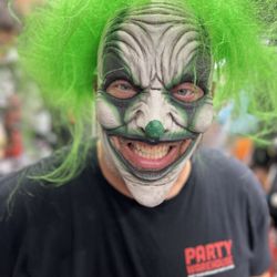 Party Warehouse - This is the boss clowning around.
