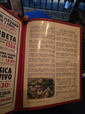 Menu photo 2 La Bodeguita del Medio Puerto Vallarta, JAL Menu photo 2 La Bodeguita del Medio Puerto Vallarta, JAL