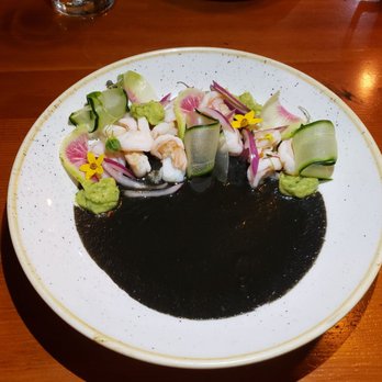Madison - Black Aquachile. (It has a dark sauce, but so flavorful. Highly recommend!) - Italian Near Me - San Diego, California Madison - Black Aquachile. (It has a dark sauce, but so flavorful. Highly recommend!) - Italian Near Me - San Diego, California