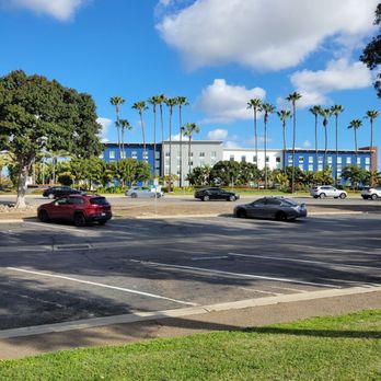 Hampton Inn - View of the hotel from the Spanish Landing. - Hotels Near Me - San Diego, California
