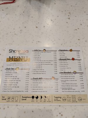 Menu photo 5 Sharetea Vancouver, WA Menu photo 5 Sharetea Vancouver, WA