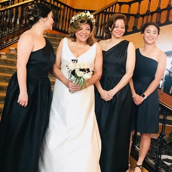 Say Yes for Less - Peggy Honore the Bride and Bridesmaids in "Say Yes for Less" gorgeous dress. - Bridal Near Me - Potomac, Maryland