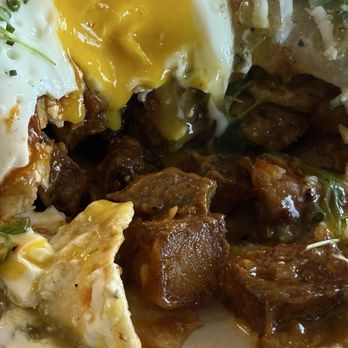 Yolked Kitchen - Roasted potatoes inside the Christmas Burrito sliced - Breakfast & Brunch Near Me - Clovis, California Yolked Kitchen - Roasted potatoes inside the Christmas Burrito sliced - Breakfast & Brunch Near Me - Clovis, California