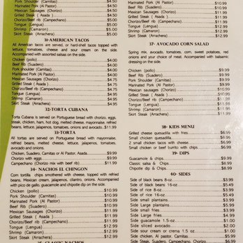 Taco El Chingon - Menu - Mexican Near Me - Bellmore, New York Taco El Chingon - Menu - Mexican Near Me - Bellmore, New York