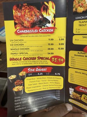 Menu photo 3 DC Charcoal chicken Virginia Beach, VA
