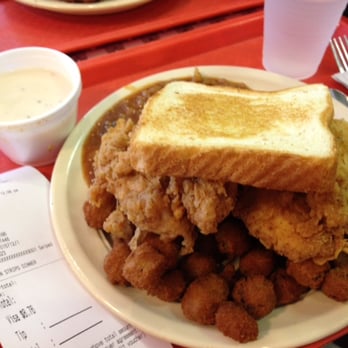 JL's Bar-B-Q - chicken strips dinner - Barbeque Near Me - Pryor, Oklahoma