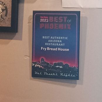 The Fry Bread House - 2023 Award - American Near Me - Phoenix, Arizona The Fry Bread House - 2023 Award - American Near Me - Phoenix, Arizona