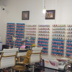 Inside the salon
