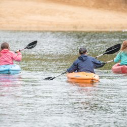Mount Pleasant Resort - Kayakers on water