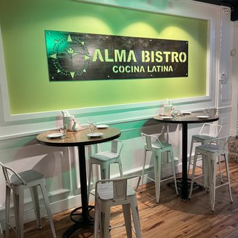 Alma Bistro - Some indoor seating - Latin American Near Me - Norwalk, Connecticut Alma Bistro - Some indoor seating - Latin American Near Me - Norwalk, Connecticut