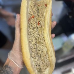 The Shack - Chicken cheesesteak ( peppers and onions)