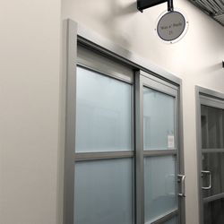 Outside the waxing area