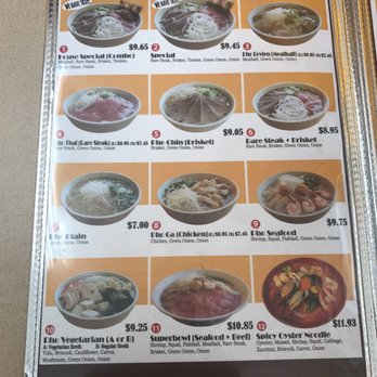 Thank U Pho - Menu 1 - Vietnamese Near Me - Los Angeles, California
