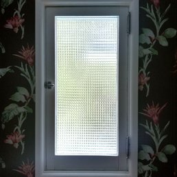 New window glass installed by James. New window glass installed by James.