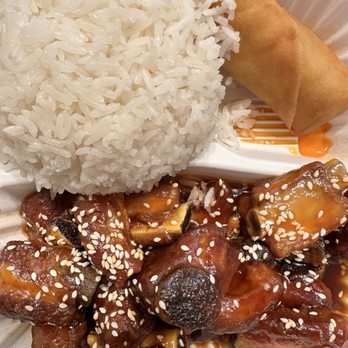 Tasty Szechuan - Sweet and sour ribs lunch plate - Szechuan Near Me - Hayward, California Tasty Szechuan - Sweet and sour ribs lunch plate - Szechuan Near Me - Hayward, California
