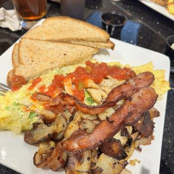 Keke's Breakfast Cafe - Fajita omelette. - Breakfast & Brunch Near Me - Ocala, Florida