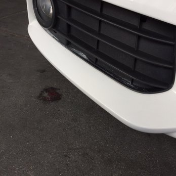 Electrified Collision - Car not properly cleaned before pick up. White substance on black trim - Body Shops Near Me - San Jose, California