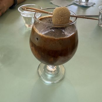 Gong Gan - Black Sesame Latte (with 2 shots of Espresso) - Cafes Near Me - Los Angeles, California Gong Gan - Black Sesame Latte (with 2 shots of Espresso) - Cafes Near Me - Los Angeles, California