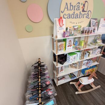 Abracadabra Play & Cafe - Merch in entrance - Cafes Near Me - Winter Garden, Florida Abracadabra Play & Cafe - Merch in entrance - Cafes Near Me - Winter Garden, Florida