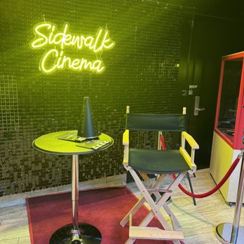 Sidewalk - Prop area for photos - Cinema Near Me - Birmingham, Alabama