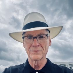 A man and his hat.
