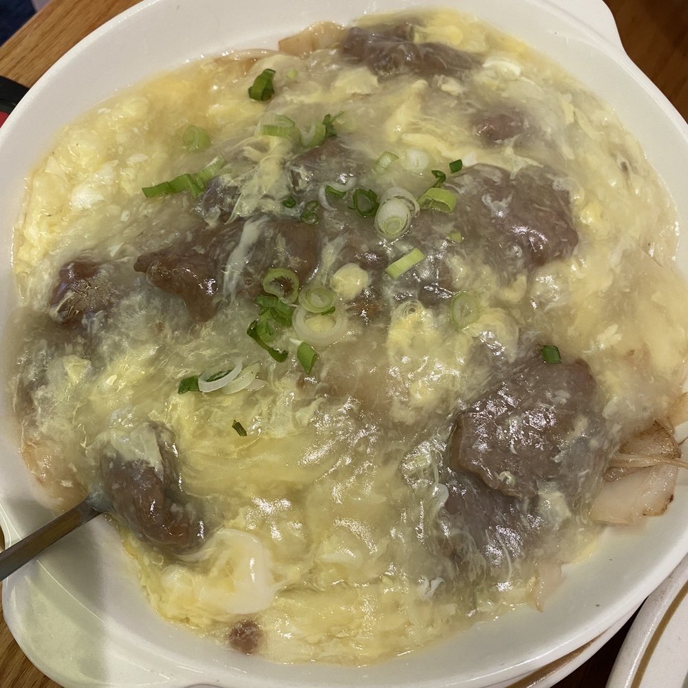Like Cafe - Beef chow fun with egg drop sauce - Breakfast & Brunch Near Me - Brooklyn, New York