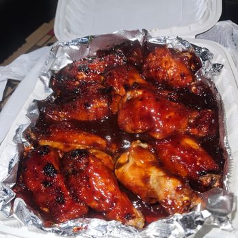 Pies in the Sky - Bbq wings was delicious. The sauce was good. - Pizza Near Me - Whittier, California Pies in the Sky - Bbq wings was delicious. The sauce was good. - Pizza Near Me - Whittier, California